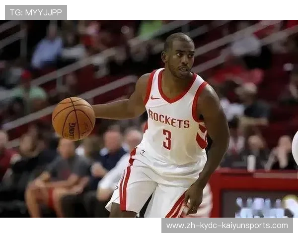 火箭队官网上关于克里斯·保罗的官方图片